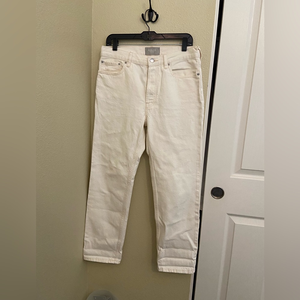 Everlane The Relaxed Straight Fit Organic Cotton jeans